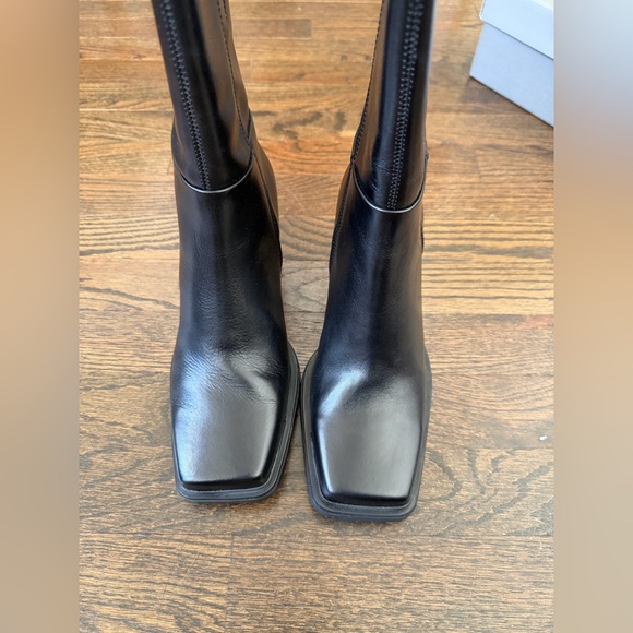 NWB Vagabond Edwina Leather Block Heel Boots - Picture 9 of 11